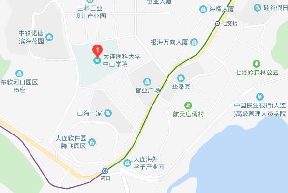 大连医科大学中山学院地址在哪里